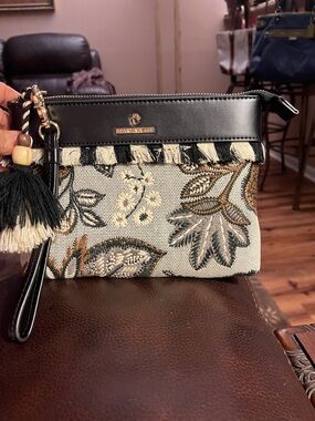 Spartina 459 Tapestry Wristlet